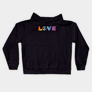 Love and Peace Kids Hoodie